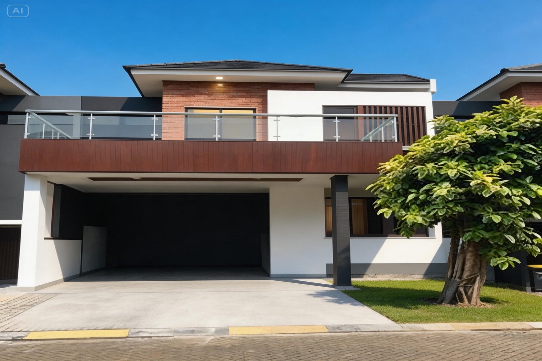 Tim Candela Construction sedang bekerja